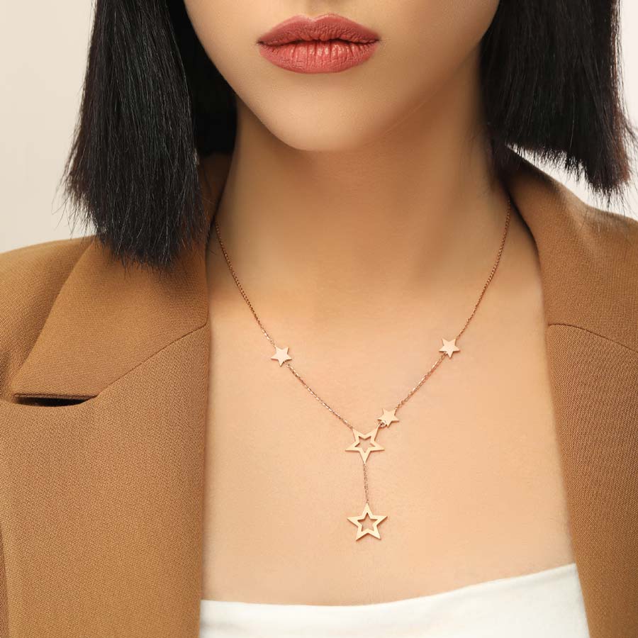 گردنبند طلا زنانه نارینا  